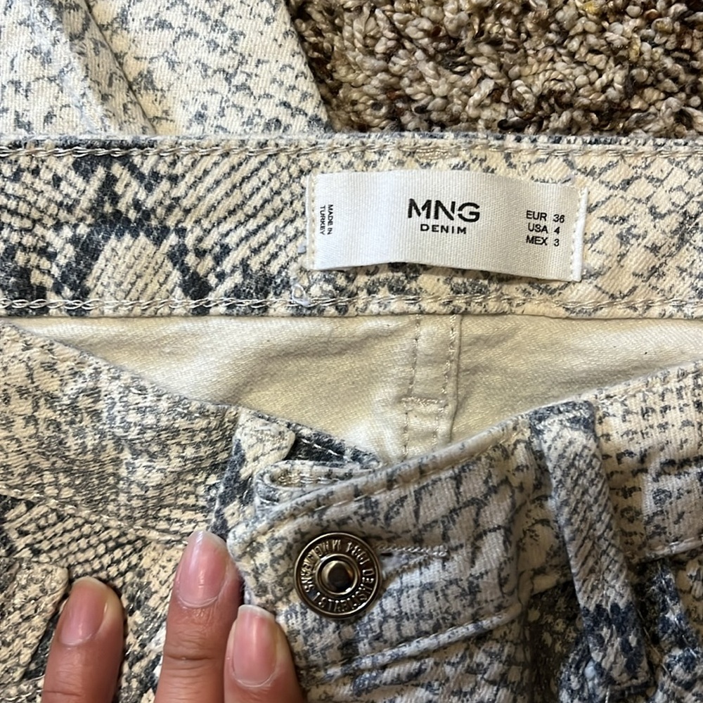 Mango snake print jeans - Picture 3 of 7
